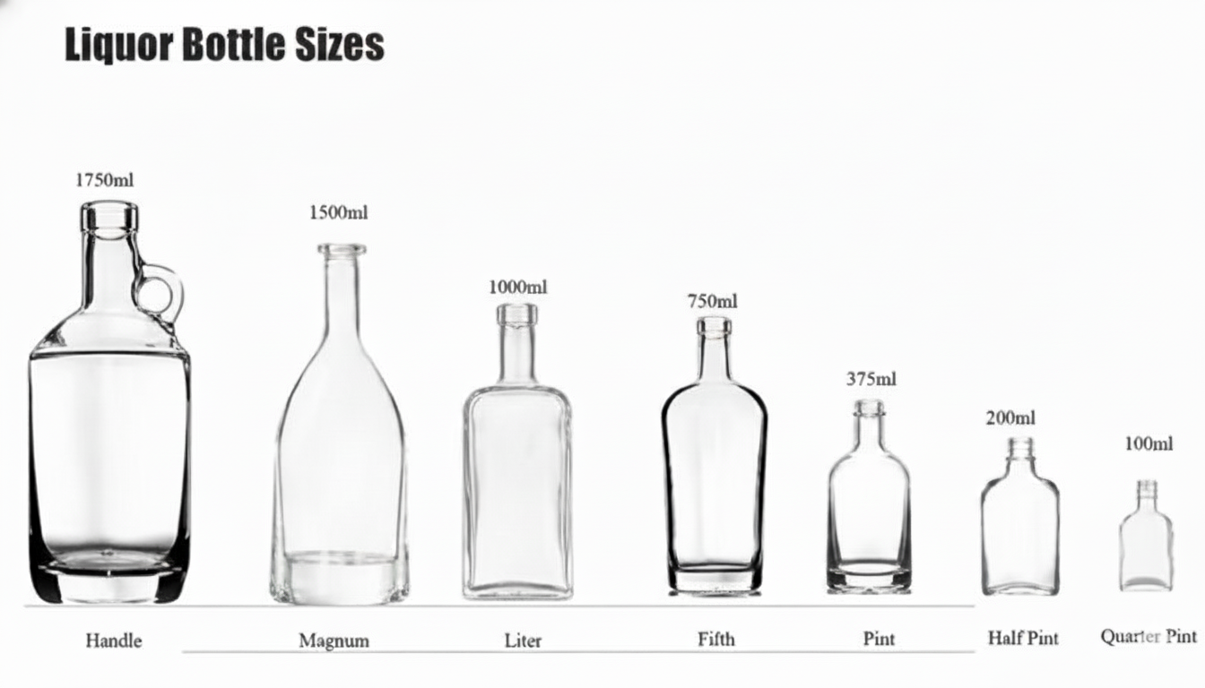 Liquor Bottle Size India